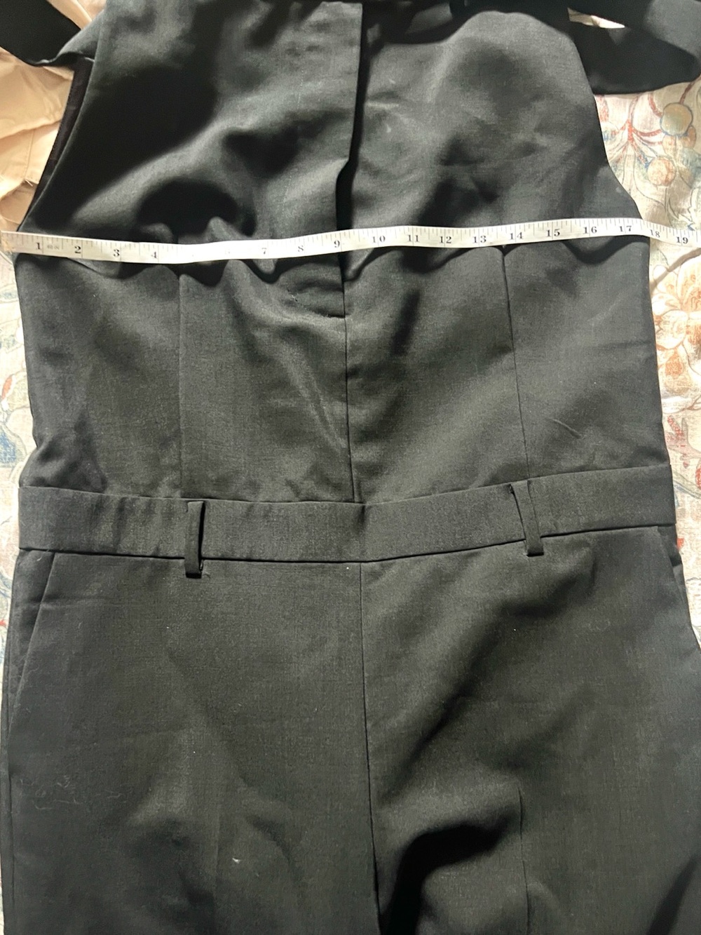 IRENE Architectural WideLeg Jumpsuit Wool Mohair Minimalist Industrial Size 38/6 - Picture 11 of 12